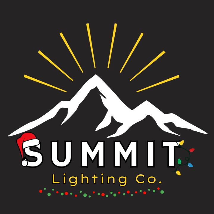 minimalist Christmas lights logo, geometric shapes, clean background, lighting icons minimalist Christmas lights logo, geometric shapes, clean background, lighting icons